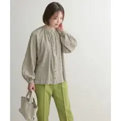 URBAN RESEARCH DOORS 2WAYギャザーブラウス