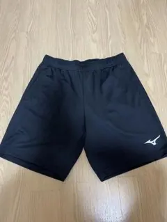 【美品】ミズノMIZUNOハーフパンツ XLブラック トレーニング バレーボール