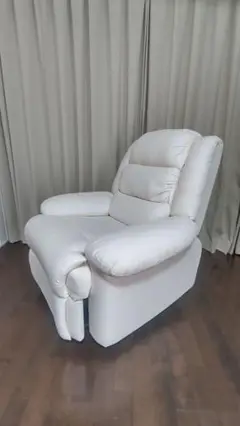 ホワイトリクライナー 合成皮革