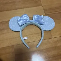 ミニーちゃんカチューシャ 水色