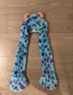 美品　サリーマフラーファンキャップ