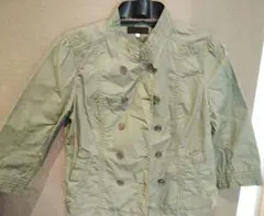 オリーブ色 ダブルブレストジャケット サイズ3