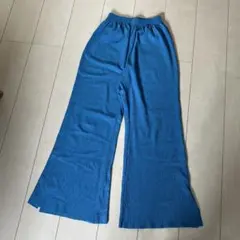 ウエストゴム ワイドパンツ