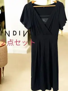 インディヴィ　ワンピース 2点セット