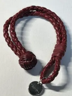 ⭐️美品⭐️BOTTEGAVENETA レザーブレスレット 茶系 BOTTEGA VENETA ボッテガヴェネタ ブレスレット 本革 メンズ