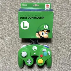 Nintendo ゲームキューブ コントローラー 箱付き ルイージ