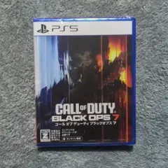 【PS5ソフト】CALL OF DUTY BLACK OPS 7