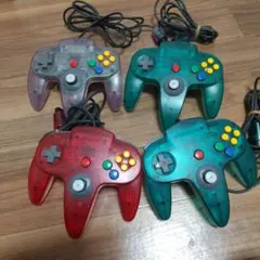 ニンテンドー64 コントローラー4個セット