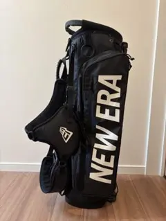 NEW ERA スタンド式 キャディバッグ ブラック　軽量のサムネイル