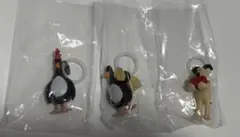 ウォレスとグルミット マスコットキーホルダー 3点セット