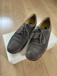 A.P.C. チャコールグレー スエードモカシンのサムネイル