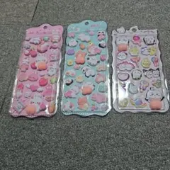 ちいかわ・おしりぷにぷにシール動物キャラクター ステッカー 3シートセット