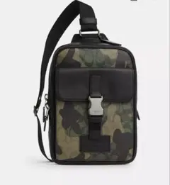 【レア商品】COACH コーチ ボディバッグ ワンショルダー 　カモフラ Amazon.co.jp: [COACH] コーチ メンズ バッグ コーティングキャンバス