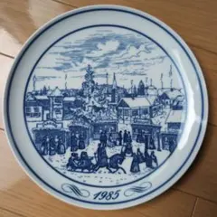 イヤープレート　1985年 Weihnachtmarkt