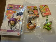 トニートニー・チョッパー ストラップ 3個セット　日本限定　ゴーイングメリー号