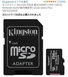 256gb メモリーカード