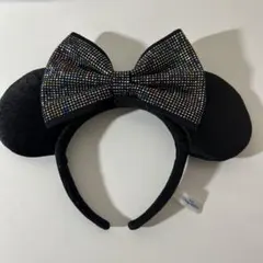 リボン付きミッキー耳カチューシャ