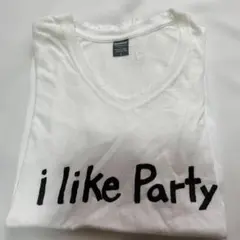 Goodwear i like Party Tシャツ ホワイト Sのサムネイル