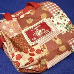 ＊新品未使用＊　ピンクハウス　レスポートサック　ハンドル付き　スクエア型ポーチ♡