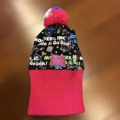 ディズニーランドモンスターズ・インク ニット帽 ポンポン付き