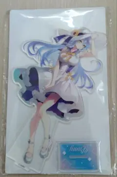 ホロライブ　ビッグアクリルスタンド　おでかけVer.　GIGO限定　雪花ラミィ