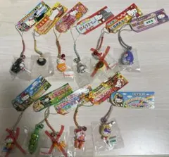 ハローキティ ストラップ　ご当地　根付け　8点セット