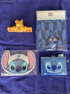 ☆ディズニー☆ハンドタオル、ネームプレート&カードケース、クリップ