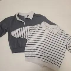 H&M トレーナー 74cm 2点セット