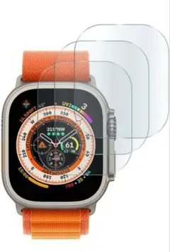 Apple ウオッチ用フィルム3枚セット 41mm PPMA