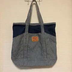 DADDY OH DADDY ヒッコリー トートバッグ デニムのサムネイル