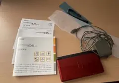 【ジャンク品】Nintendo DS Lite クリームゾンブラック 本体