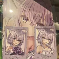 東京ゲームショウ限定 猫又おかゆ チェキ風カード＆ポストカード