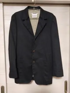 週末価格 キャサリン ハムネット 日本製 テーラードジャケット ダークグレー L