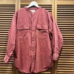niko and コーデュロイシャツ　ピンク
