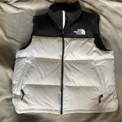 THE NORTH FACE ダウンベスト XXL 黒/白