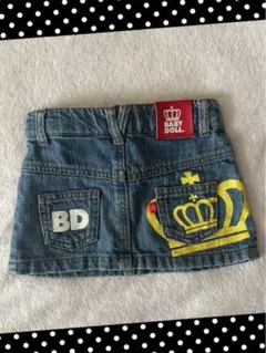 ❤️yuma.rima様ご予約❤️ BABY DOLL デニムスカート 90