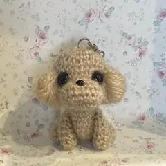 あみぐるみ ハンドメイド キーホルダー イタグレ ミニピン オーダー