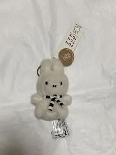 ミッフィーキーホルダーキーリングオランダふわふわマフラー　オランダボントントイズ