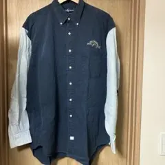 90s ラルフ ポロスポーツマン　シャンブレーシャツ　L RRL ポロカン 90s ラルフ ポロスポーツマン シャンブレーシャツ L RRL ポロカン