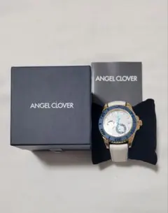 ANGEL CLOVER メンズ腕時計 ホワイト×ゴールドのサムネイル