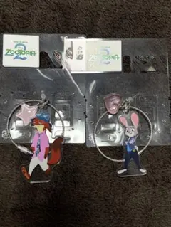 ズートピア　ズートピア2 ニック　ジュディ　しまむら　チャーム