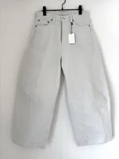HYKE 25SS BARREL LEG TROUSERS バレルレッグ パンツ - メルカリ