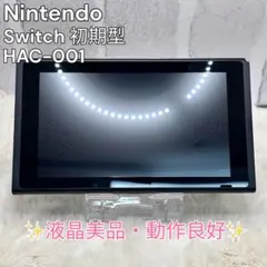 Nintendo 初期型Switch HAC-001 XAJ4007