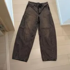 デニム レディース ブラウン