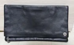 【美品】sevens（セブンズ） クラッチバッグ 黒