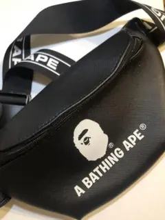 【非売品】A BATHING APE ウエストポーチ ブラック 雑誌付録