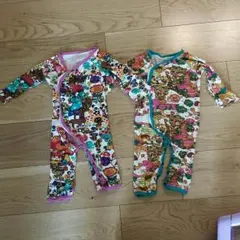 グラグラ 肌着 ロンパース  二枚セットのサムネイル