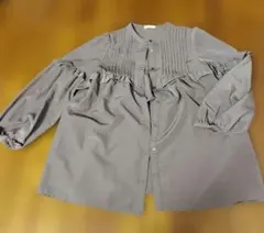 earth music & ecology ブラウン長袖シャツ