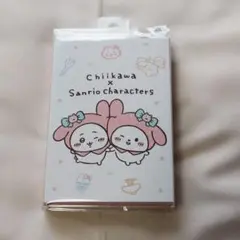 ちいかわ × サンリオキャラクターズ　パタパタメモ ハチワレ うさぎ キティ