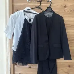 6点セット セレモニースーツ ブラック